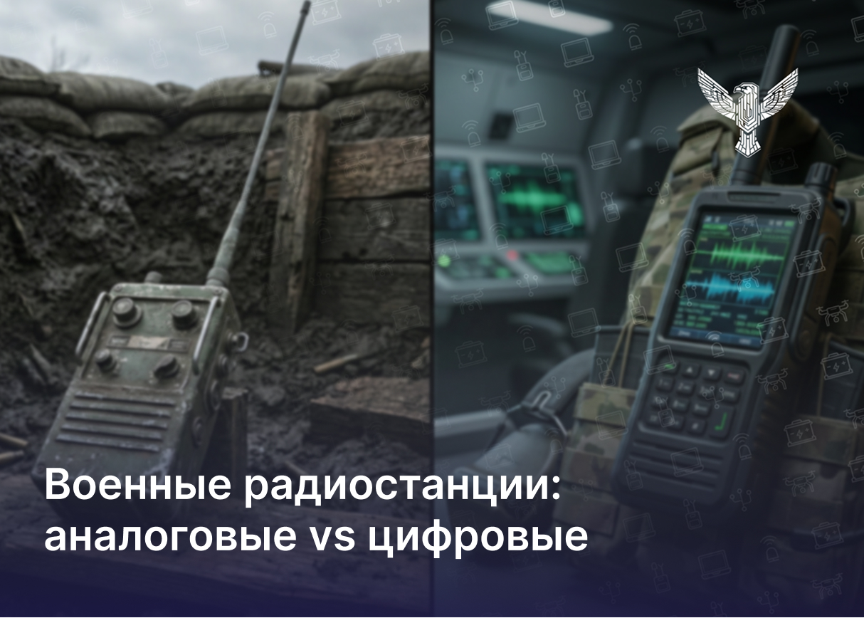Военные радиостанции: аналоговые vs цифровые
