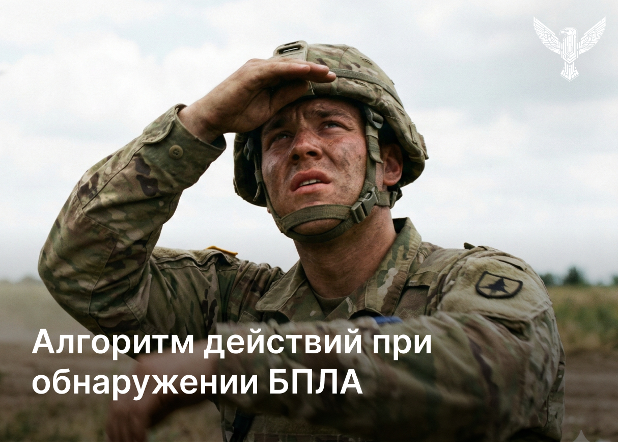 Алгоритм действий при обнаружении БПЛА для военных и гражданских