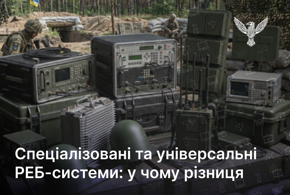 Спеціалізовані та універсальні РЕБ-системи: у чому різниця