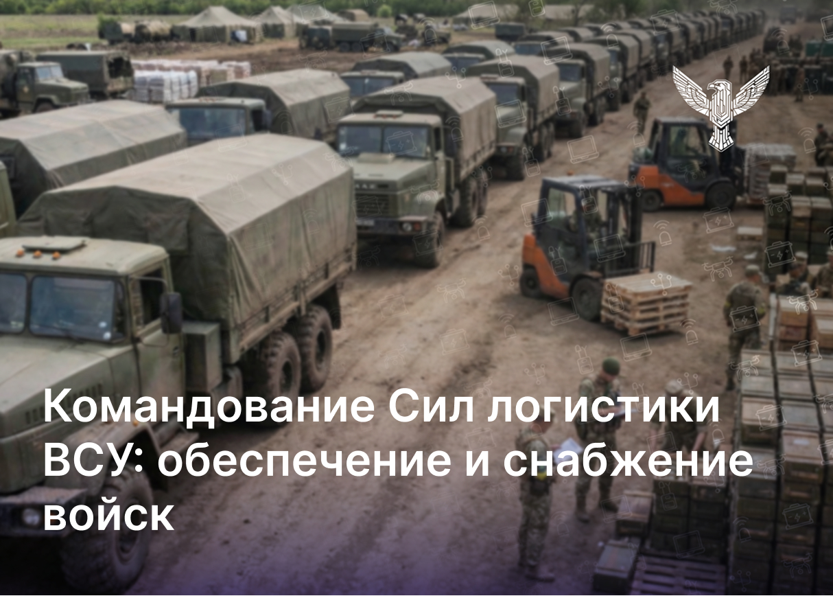 Командование Сил логистики ВСУ: обеспечение и снабжение войска