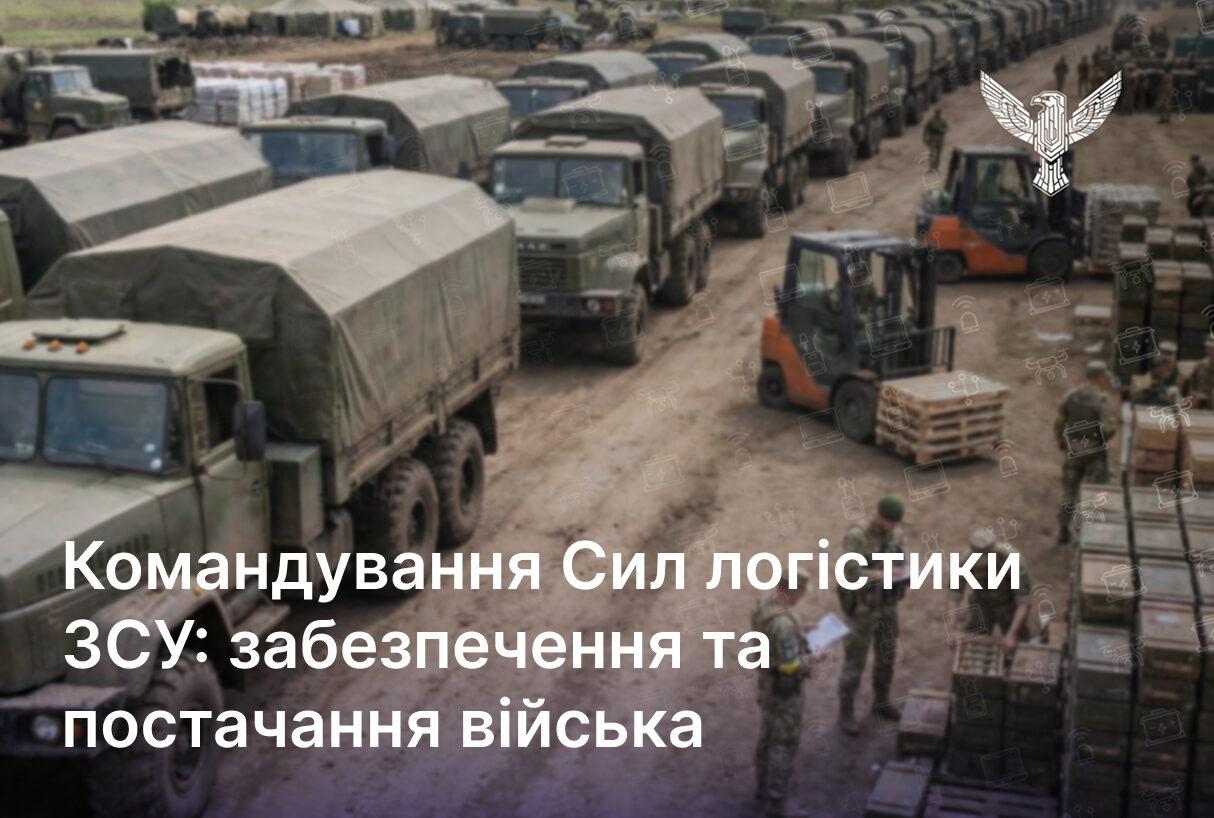 Командування Сил логістики ЗСУ: забезпечення та постачання війська