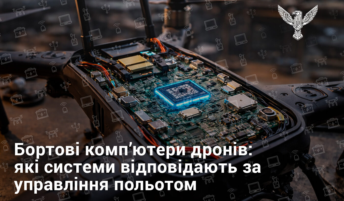 Бортові комп’ютери дронів: які системи відповідають за управління польотом