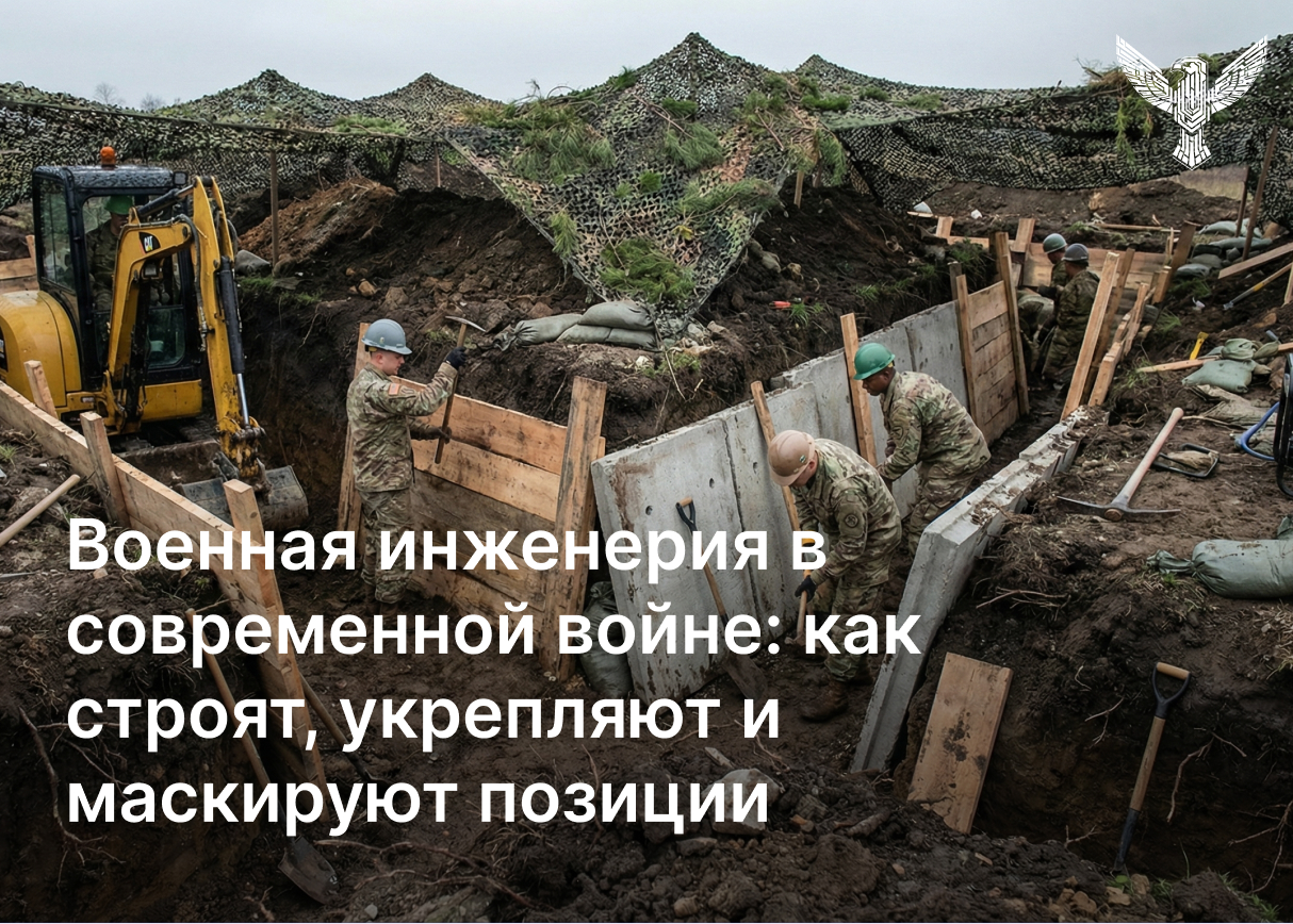 Военная инженерия в современной войне: как строят, укрепляют и маскируют позиции