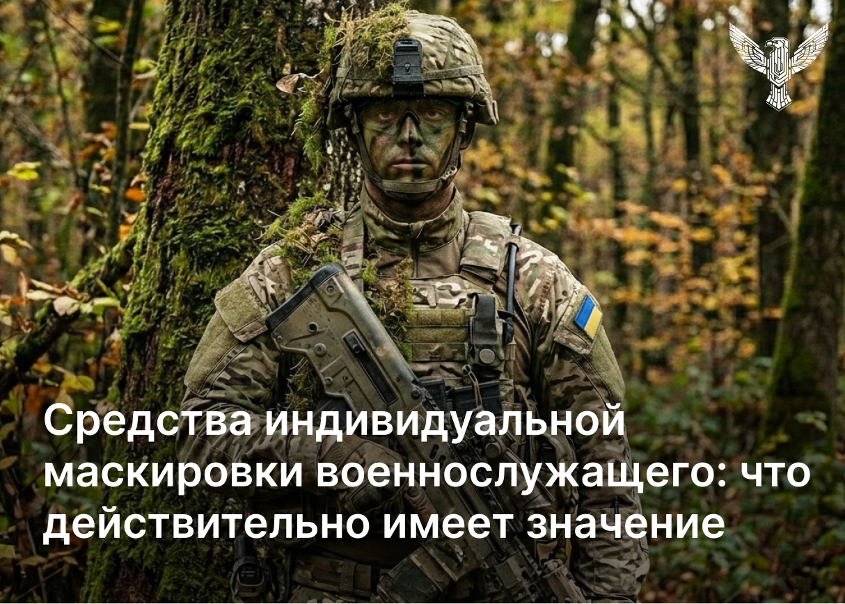 Средства индивидуальной маскировки военнослужащего: что действительно имеет значение