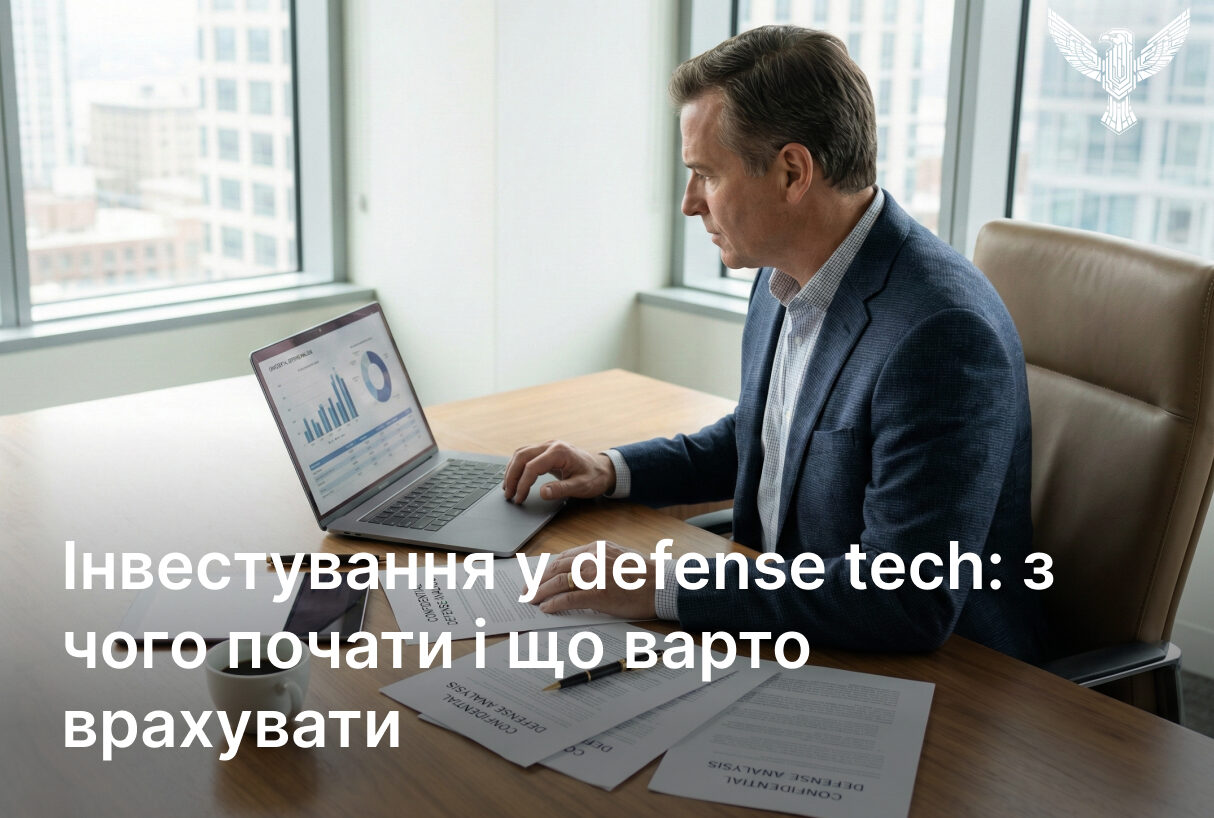 Інвестування у defense tech: з чого почати і що варто врахувати