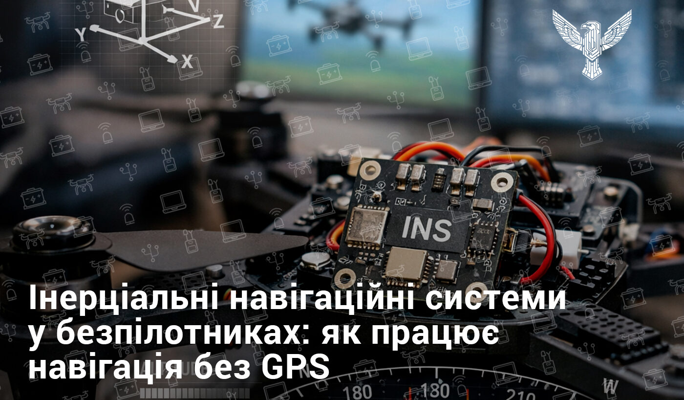Інерціальні навігаційні системи у безпілотниках: як працює навігація без GPS