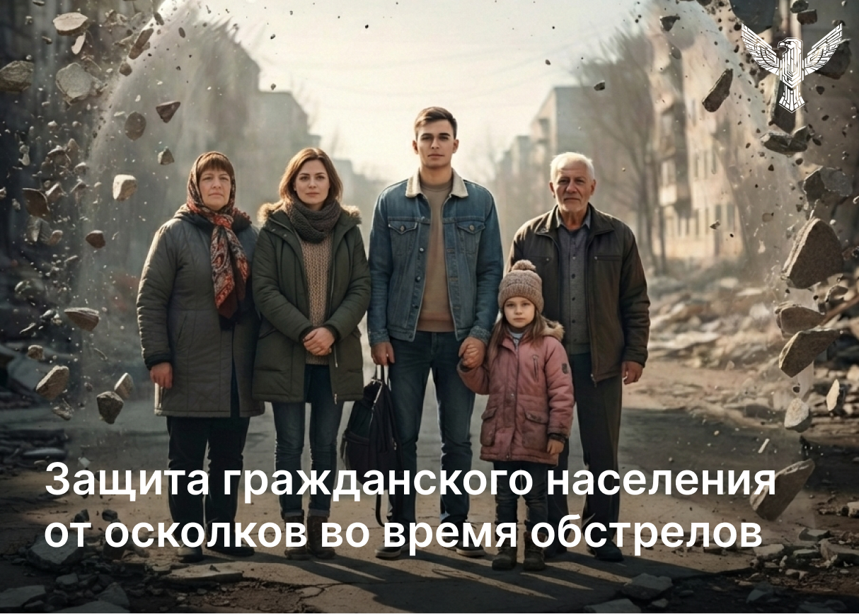 Защита гражданского населения от осколков во время обстрелов
