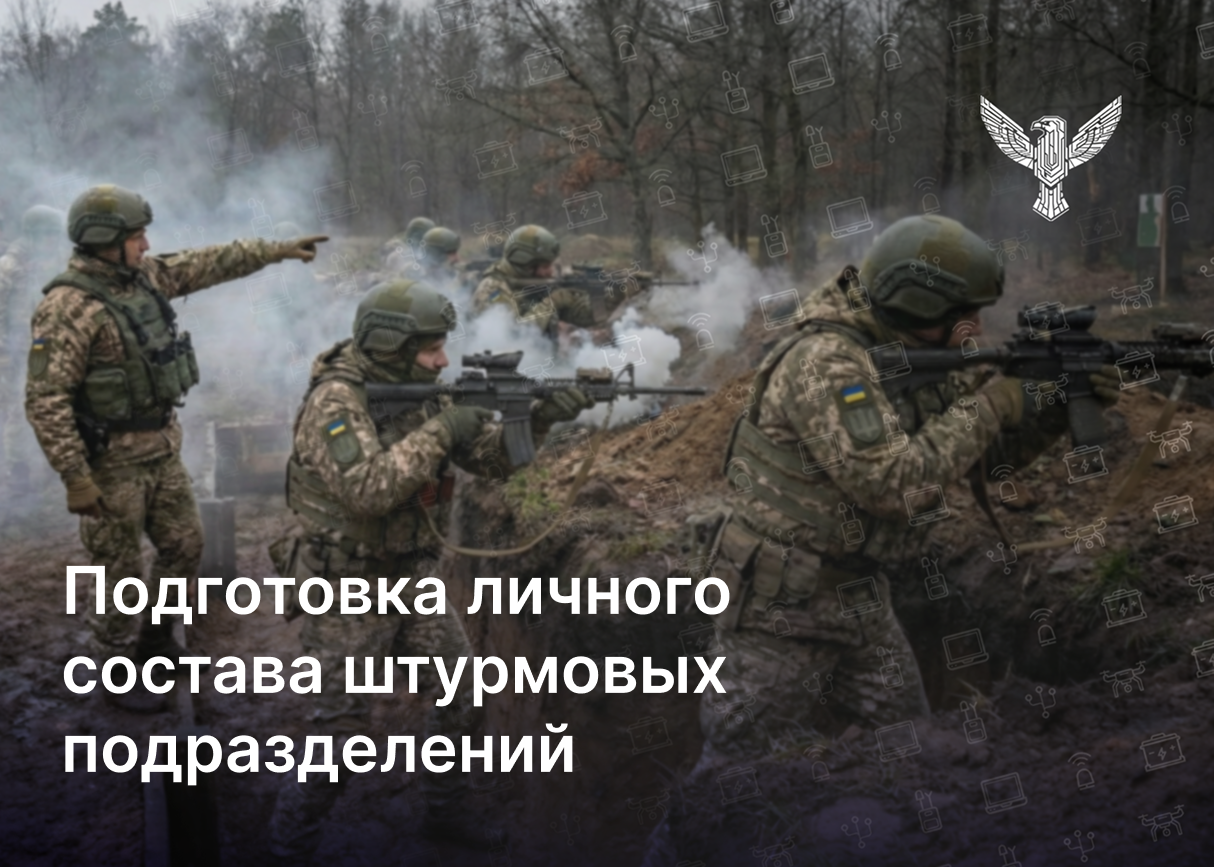 Подготовка личного состава штурмовых подразделений