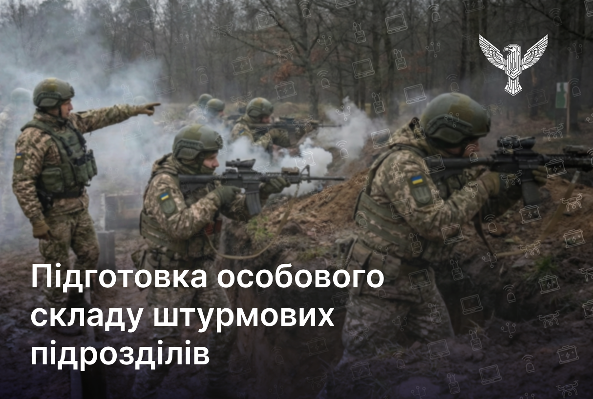 Підготовка особового складу штурмових підрозділів