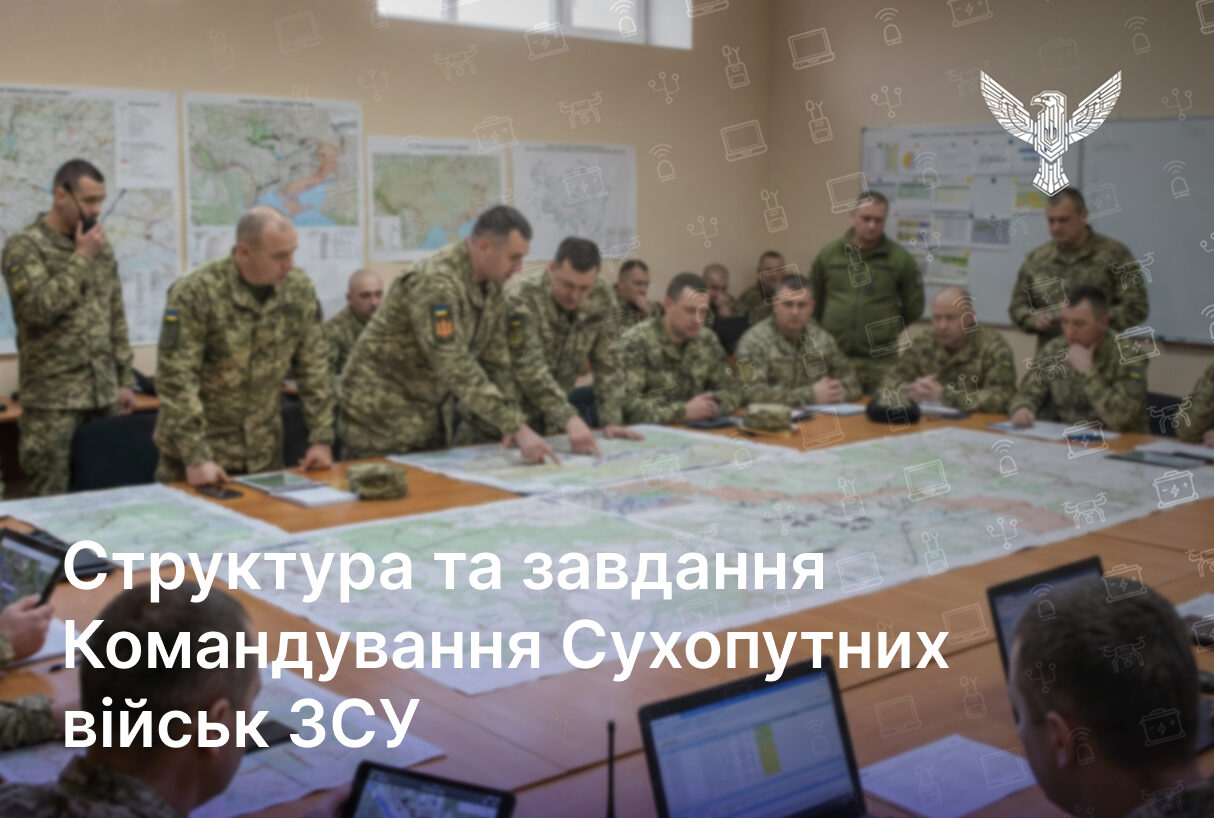 Структура та завдання Командування Сухопутних військ ЗСУ