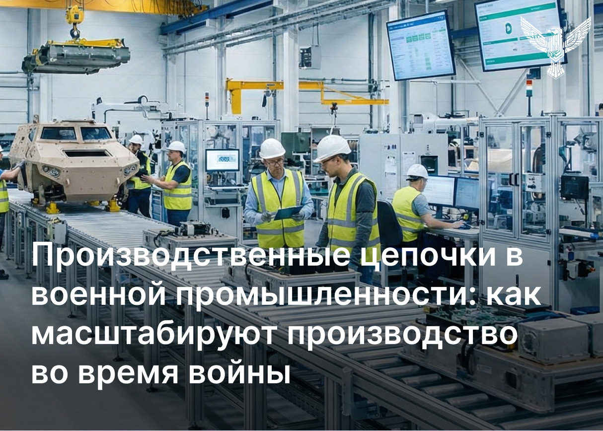 Производственные цепочки в военной промышленности: как масштабируют производство во время войны