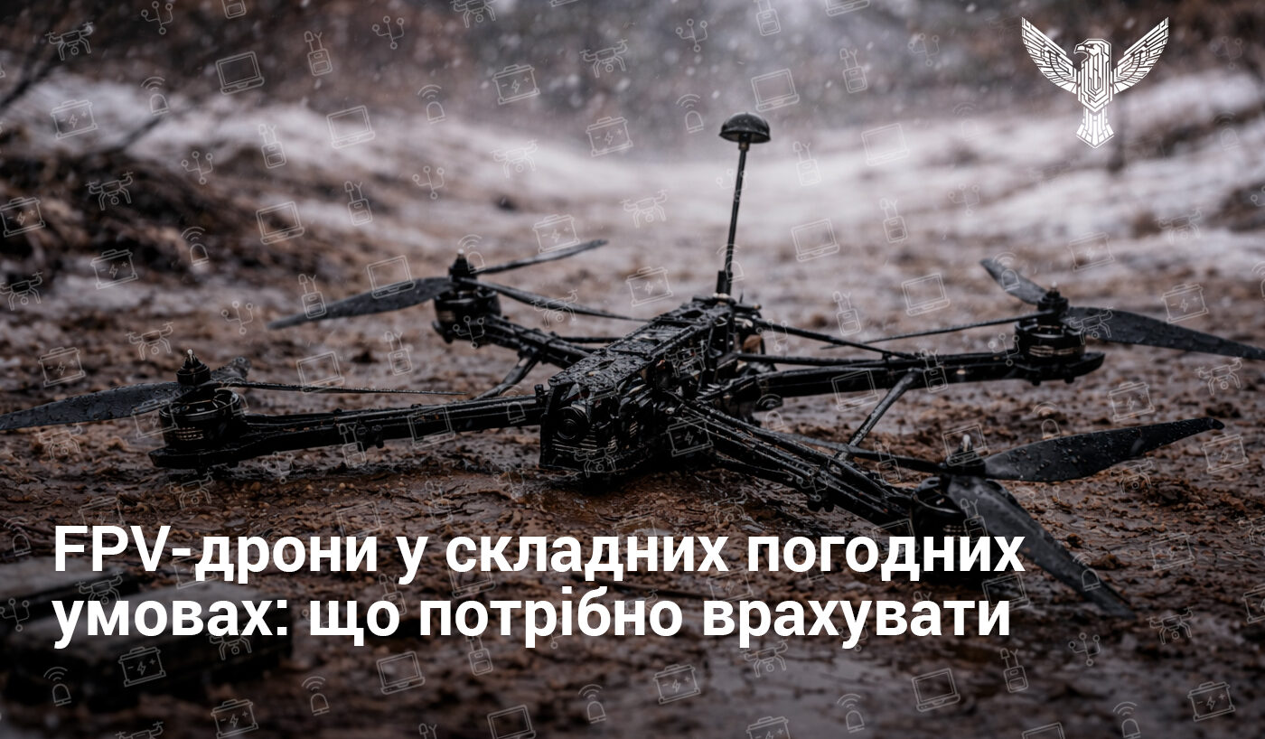 FPV-дрони у складних погодних умовах: що потрібно врахувати