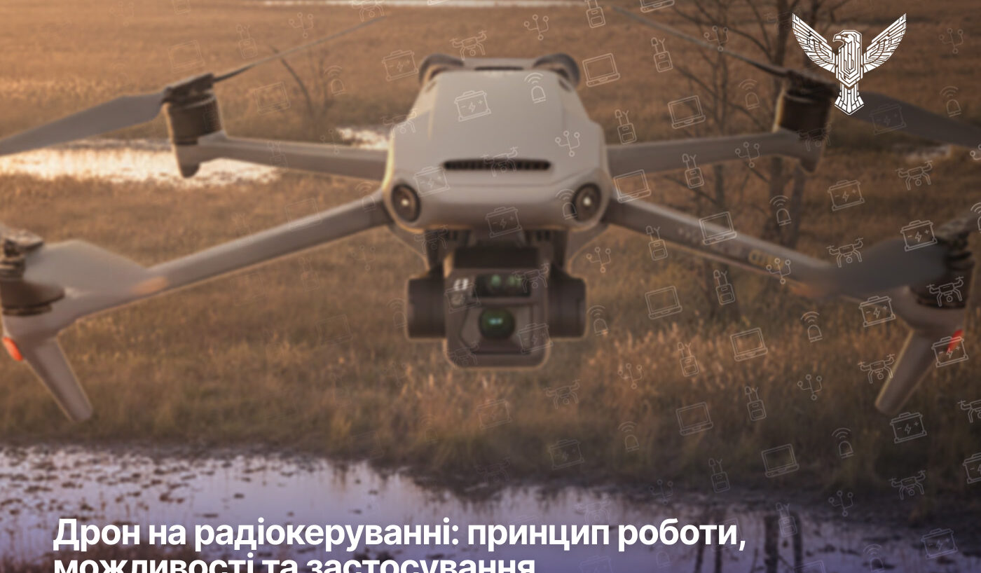 Дрон на радіокеруванні: принцип роботи, можливості та застосування