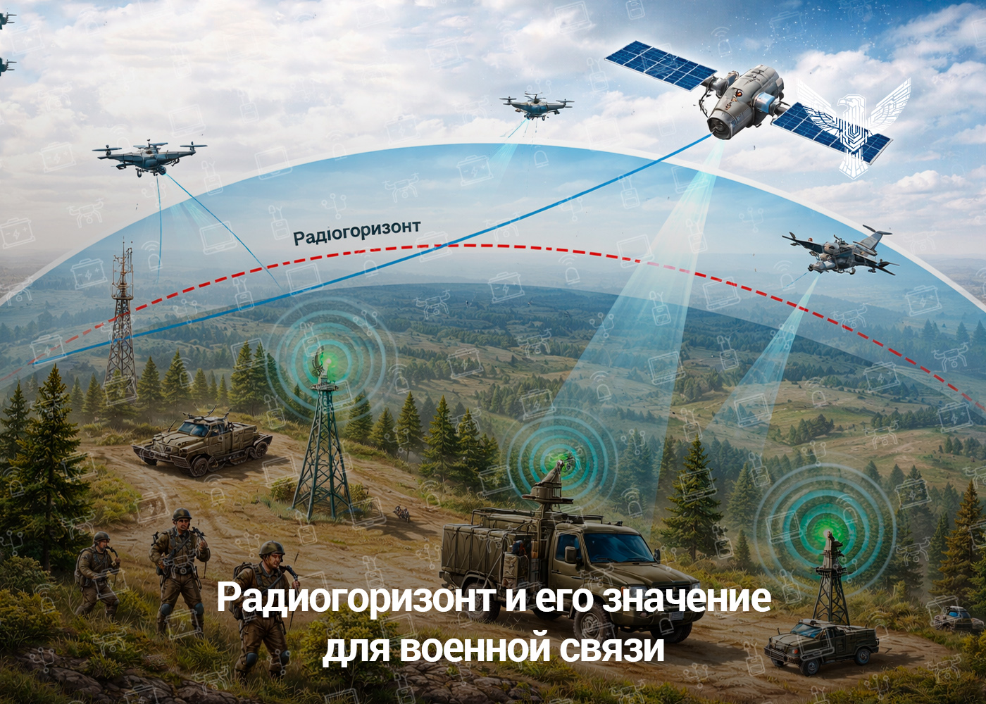 Радиогоризонт и его значение для военной связи