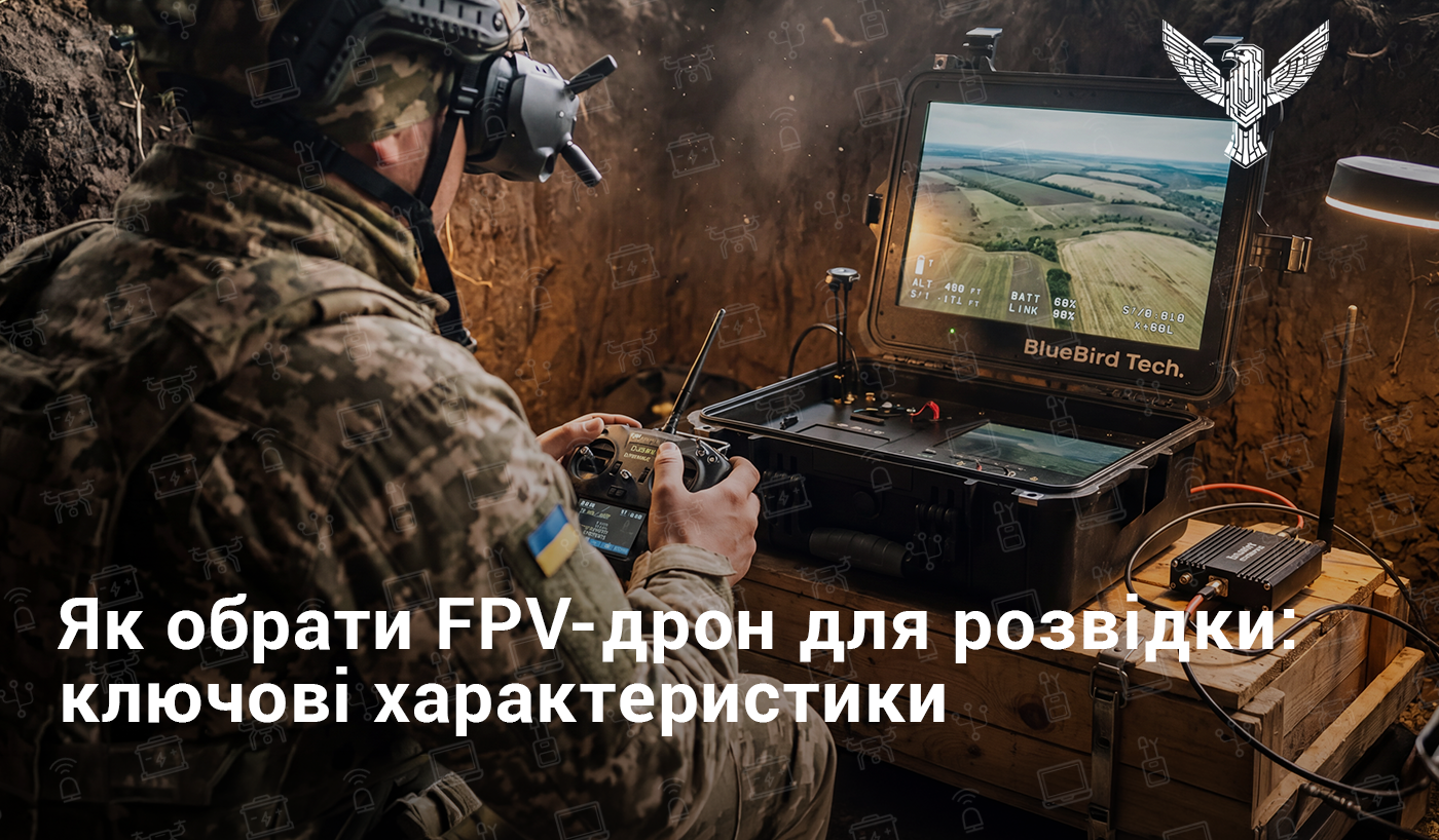 Як обрати FPV-дрон для розвідки: ключові характеристики